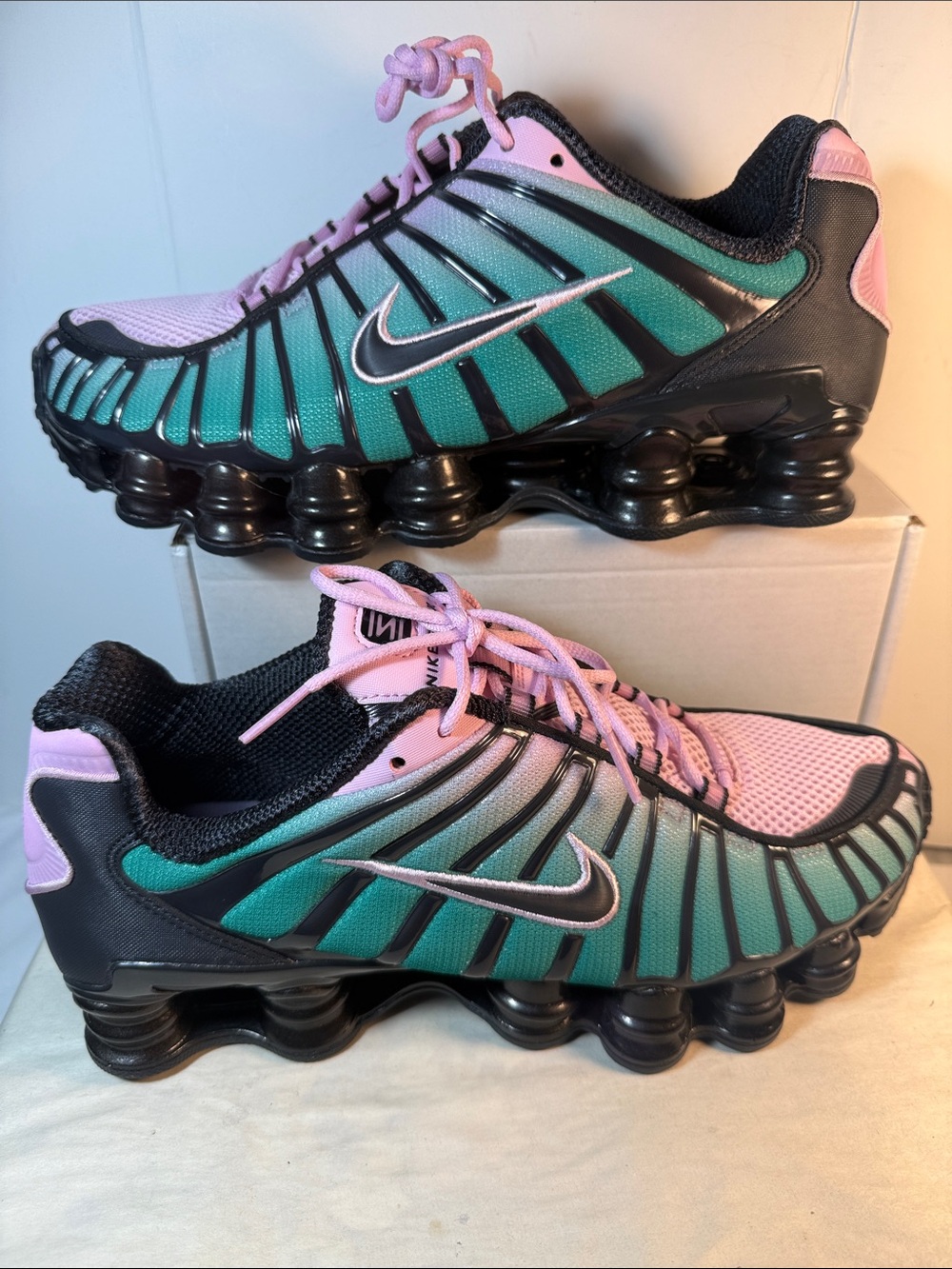 Nike Women’s Sneakers in Teal, Pink & Black